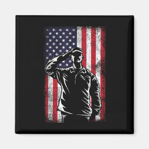 Imán Día de conmemoración de la bandera de Estados Unid