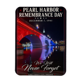 Imán Día de Conmemoración de Pearl Harbor