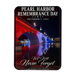 Imán Día de Conmemoración de Pearl Harbor