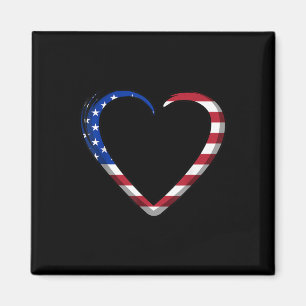 Imán Día de Conmemoración del Corazón de la Bandera de 
