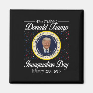Imán Día de Inauguración de Donald Trump 2025 47º presi