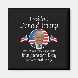 Imán Día de Inauguración de Donald Trump 2025 47º presi