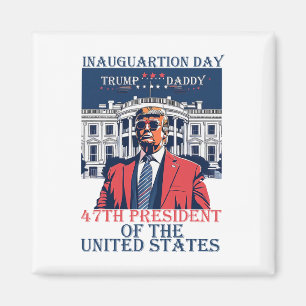 Imán Día De Inauguración De Trump 2025 47º Presidente D