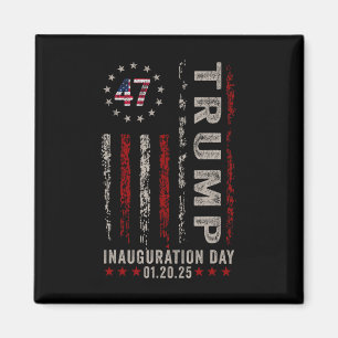 Imán Día de Inauguración de Trump 2025 Memorabilia Band
