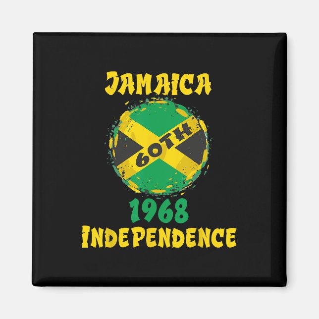 Imán Día de Jamaica 2023 61º (Frente)