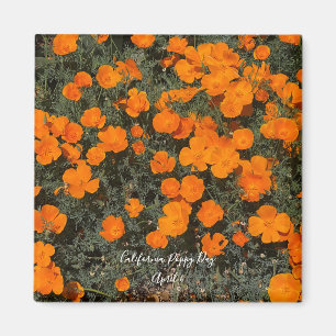 Imán Día de la amapola en California