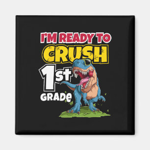 Imán Día De La Escuela Estoy Listo Para Aplastar El Pri
