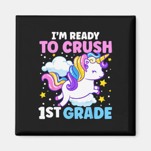 Imán Día De La Escuela Estoy Listo Para Aplastar Unicor
