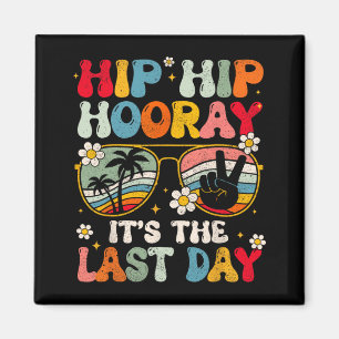 Imán Día De La Escuela Hola Profesora De Verano Groovy