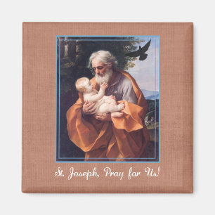 Imán Día de la Fiesta de San José con el Niño Jesús