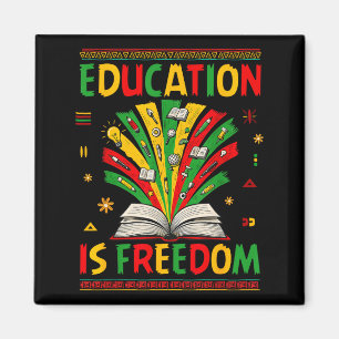 Imán Día de la Historia Negra Libros Amante Educación E