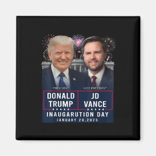 Imán Día de la Inauguración de Trump Vance 2025