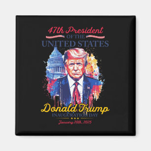 Imán Día de la Inauguración del Presidente Trump EE. UU