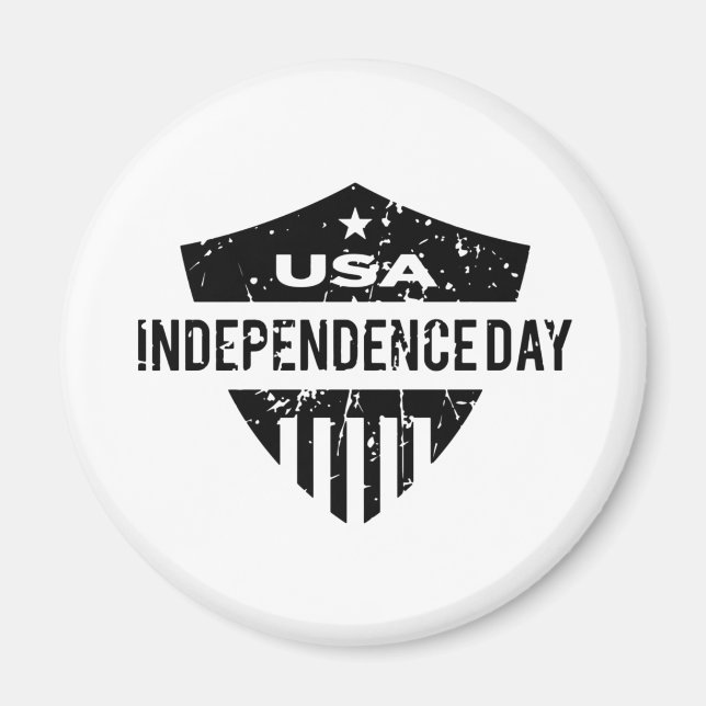 Imán Día de la Independencia de Estados Unidos (Frente)