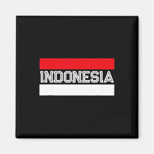 Imán Día de la Independencia de la Bandera en Indonesia