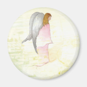 Imán Día de la Madre Ángel Religioso