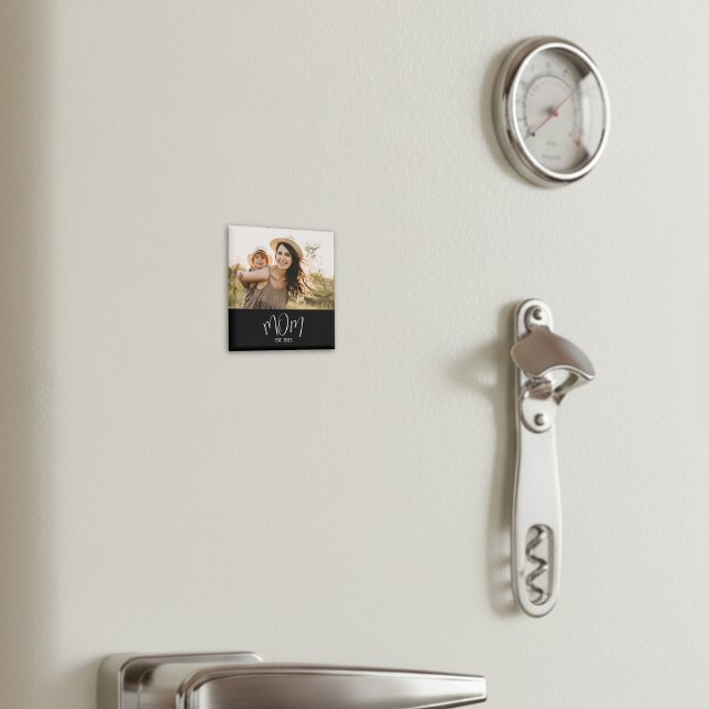 Imán Día de la Madre Foto Establecida Mamá (Subido por el creador)