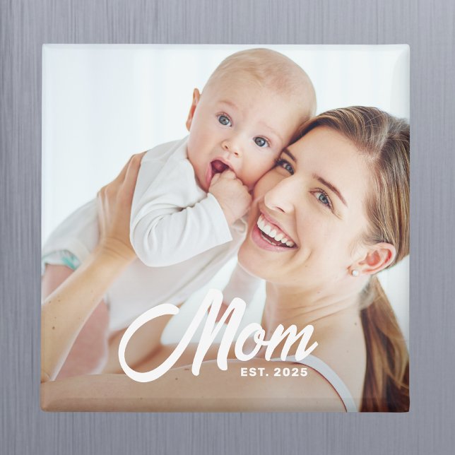 Imán Día de la Madre Foto Establecida Mamá (Subido por el creador)