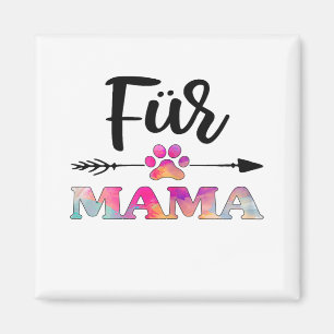 Imán Día de la Madre Fur Mama Pet Avers Para Mujeres