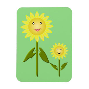 Imán Día de la Madre girasoles
