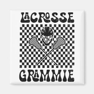 Imán Día de la Madre Lacrosse Grammie Lacrosse Lover