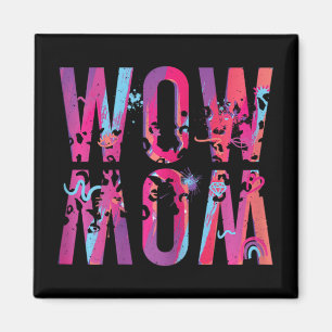 Imán Día de la Madre Mamá Es Un Cepillo De Arte