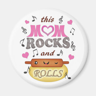 Imán Día de la Madre / Mimbre Rock y Bake de la Madre