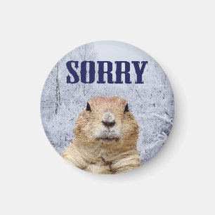 Imán Día de la Marmota