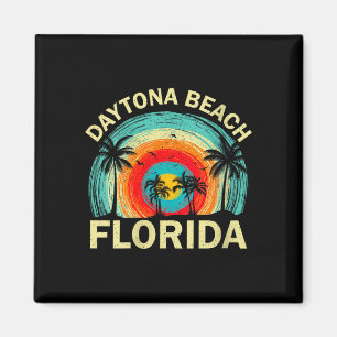 Imán Día de la mujer playa daytona florida verano retro