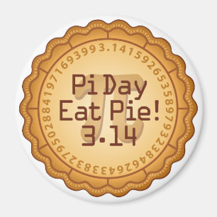 Imán ¿Día de la Paz del Amor, 14 de marzo? Eat PIE