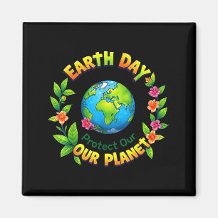 Imán Día de la Tierra 2025 Tierra Feliz Camiseta del Dí