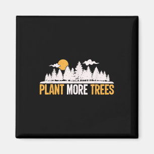 Imán Día de la Tierra - Planta Más Árboles Abraza Árbol