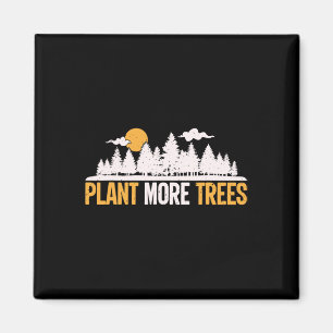 Imán Día de la Tierra - Plantar más árboles abraza árbo