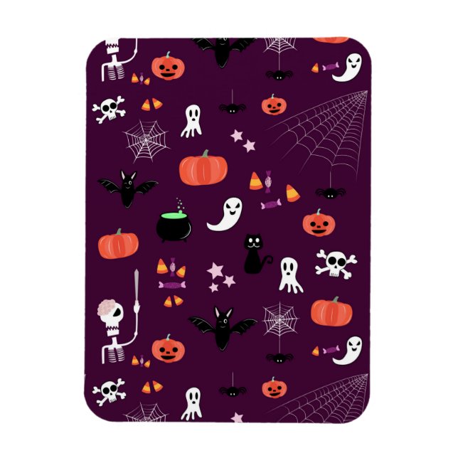 Imán Día de las Brujas (Vertical)