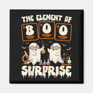Imán Día de las Brujas Ciencia Fantasma Maestro El Elem