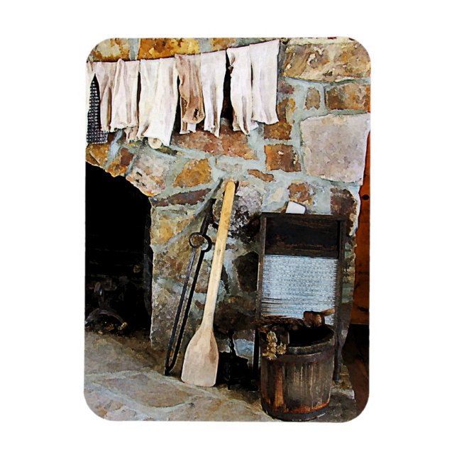 Imán Día de lavado (Vertical)