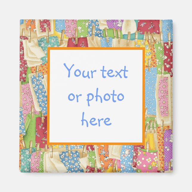 Imán Día de lavado (Frente)