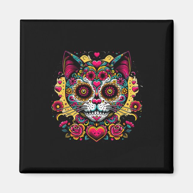 Imán Día De Los Muertos Cinco De Mayo (Frente)