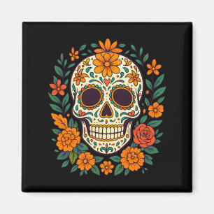 Imán Día De Los Muertos Día De La Agenciad