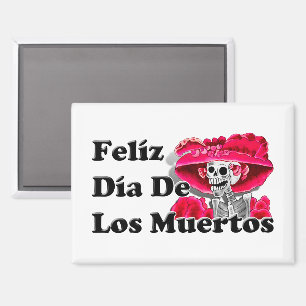 Imán Dia De Los Muertos (La Catrina)