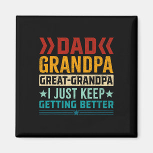 Imán Día de los Padres del Gran Abuelo