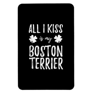 Imán Día de los Patrocinadores Boston Terrier Dog Mom F