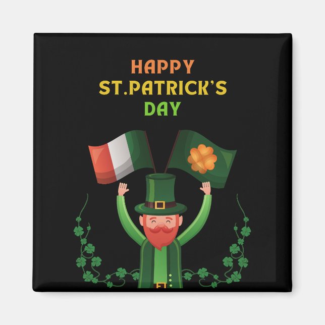 Imán Día de los Patrocinadores Irlandés - Lucky Irish S (Frente)