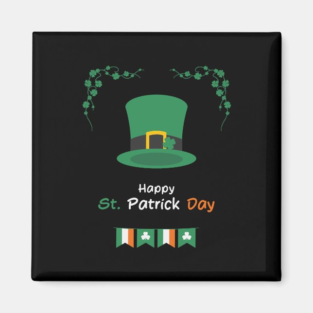 Imán Día de los Patrocinadores Irlandés Lucky - Irlandé (Frente)