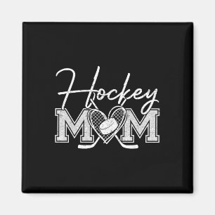 Imán Día de partido de Hockey Mamá de Hockey sobre Hiel