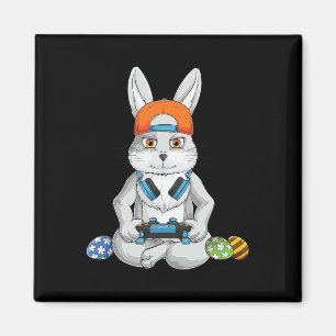 Imán Día de Pascua Conejo Huevo Gracioso Niños Chicas N