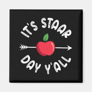 Imán Día de prueba de Staar de Texas