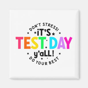 Imán Día De Prueba Yall Diez Gracioso De Pruebas Para E