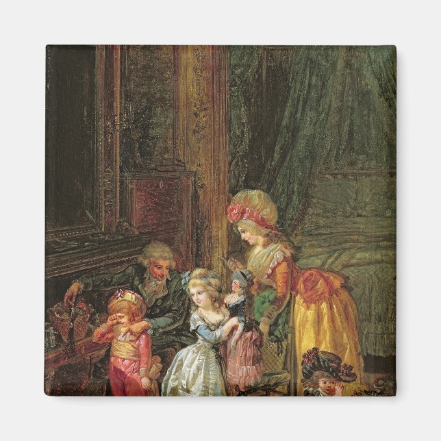 Imán Día de San Nicolás (Frente)