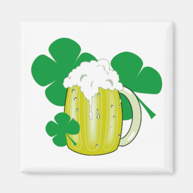 Imán Día de San Patricio (Frente)